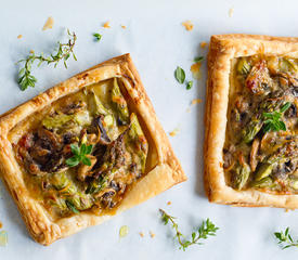 Asparagus and Mushroom Tarts