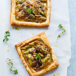 Asparagus and Mushroom Tarts