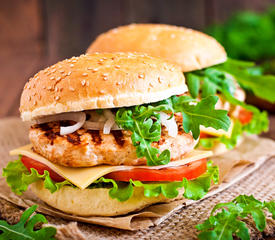 Heart Healthy Asian Turkey Hamburgers