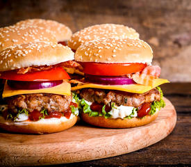 Hot N' Spicy Beef Burgers