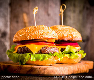 Lamb Cheeseburgers