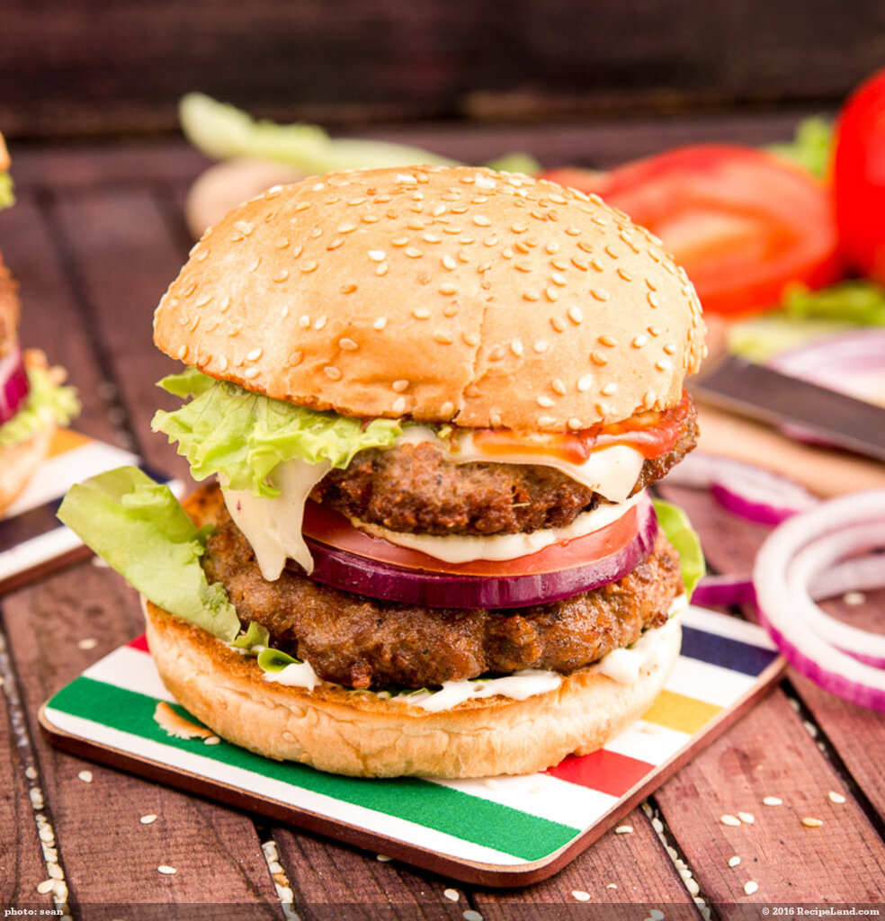 Double Decker Hamburger
