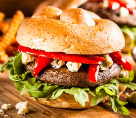 Grilled Portobello Mushroom Burgers