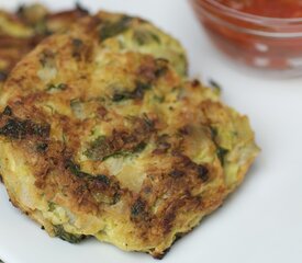 Zucchini Parmesan Pancakes