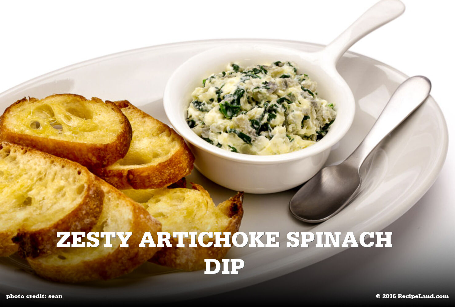 Zesty Artichoke Spinach Dip