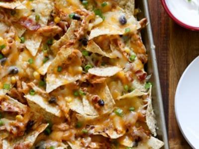 Barbecue Chicken Nachos