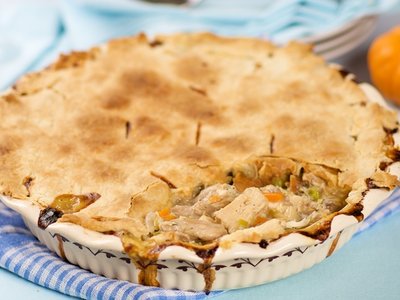 Leftover Turkey Pot Pie