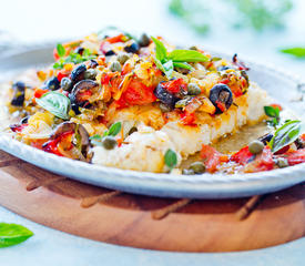 Baked Cod Provencal