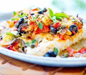 Baked Cod Provencal