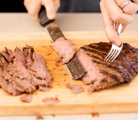 Sesame-Ginger Grilled Marinated Flank Steak