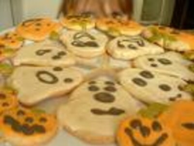 Halloween Sugar Cookies