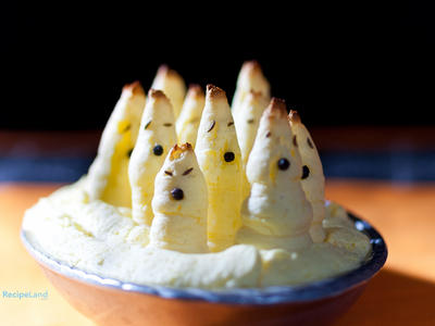 Halloween Ghost Potatoes