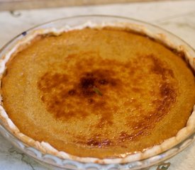 Gloria Moss Old Fashioned Pumpkin Pie