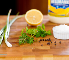 Creamy Herbed Lemon Dipping Sauce