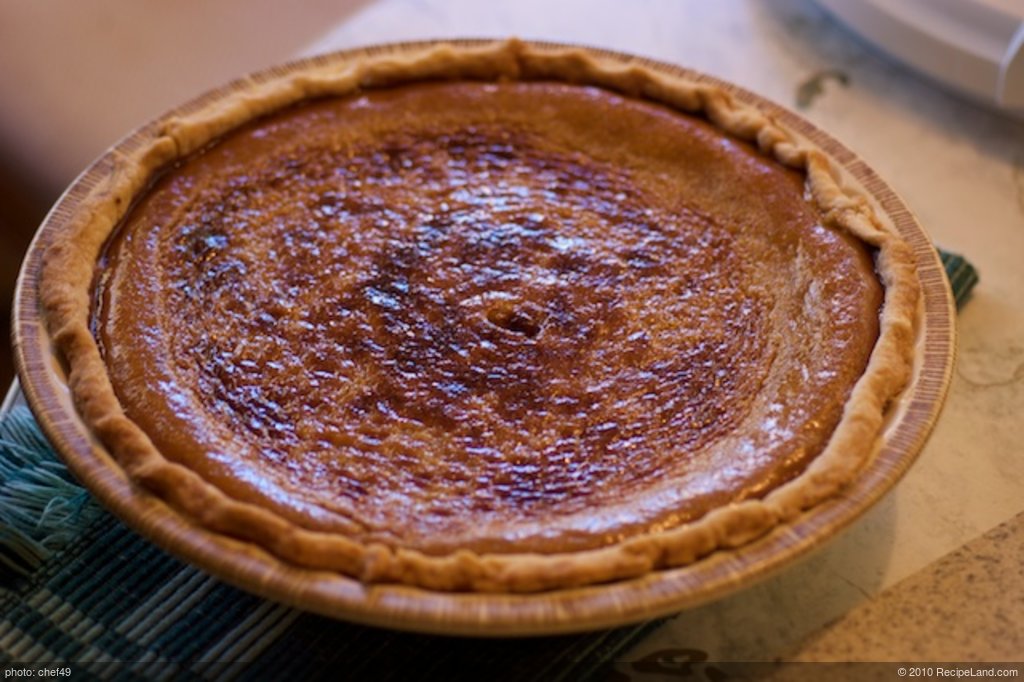 Connie's Pumpkin Pie