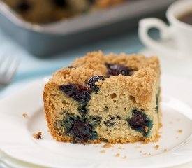 Alaskan Blueberry Coffee Cake