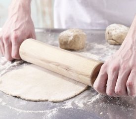 Potato Pizza with sage and onion 