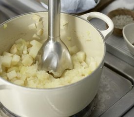 Apple and Celery Root Puree 