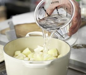 Apple and Celery Root Puree 