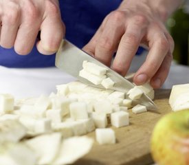 Apple and Celery Root Puree 