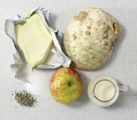 Apple and Celery Root Puree 