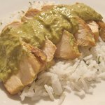 Chicken Breasts in Poblano Sauce
