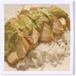 Chicken Breasts in Poblano Sauce