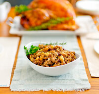 Sausage, Apple and Cranberry Turkey Stuffing 