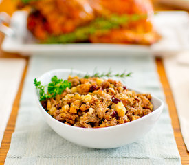 Sausage, Apple and Cranberry Turkey Stuffing 