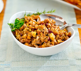 Sausage, Apple and Cranberry Turkey Stuffing 