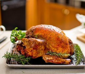 Turkey Roasted in Parchment Paper