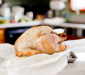 Turkey Roasted in Parchment Paper