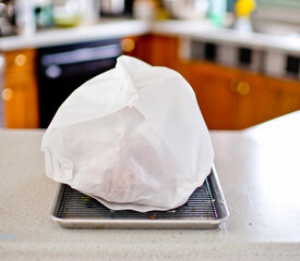 Turkey Roasted in Parchment Paper