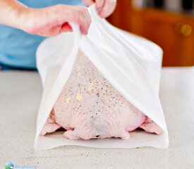 Turkey Roasted in Parchment Paper