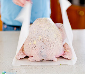 Turkey Roasted in Parchment Paper