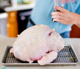 Turkey Roasted in Parchment Paper