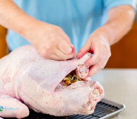 Turkey Roasted in Parchment Paper