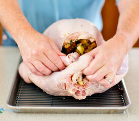 Turkey Roasted in Parchment Paper