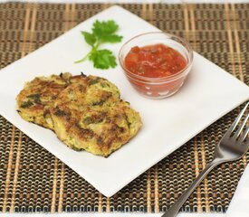 Zucchini Parmesan Pancakes