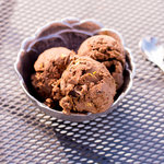 Chocolate Ice Cream With Chocolate Chunks and Pistachios 