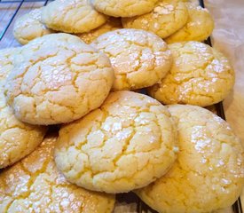 Lemon Crinkle Cookies