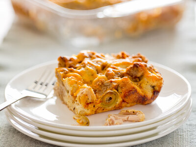 Leftover Turkey Strata