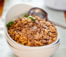 Beefy Pasta Casserole