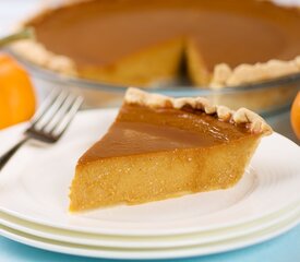 Pumpkin Rum Pie