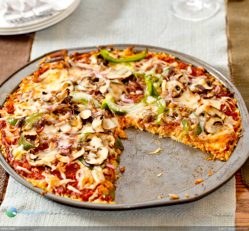 Pizza with Rice Crust (Gluten-free) Recipe