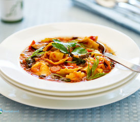 Hearty Tortellini Vegetable Soup