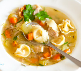 Chicken Tortellini Soup