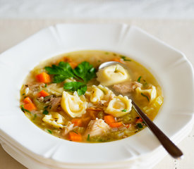 Chicken Tortellini Soup