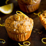 Amazing Lemon Poppyseed Muffins with Lemon Glaze