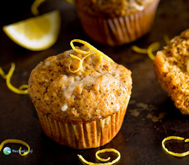 Amazing Lemon Poppyseed Muffins with Lemon Glaze